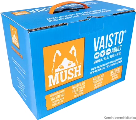 Mush Vaisto sininen nauta-kalkkuna-lohi 10kg ennakkotilaus - Mush raakaruoka - 37378 - 1