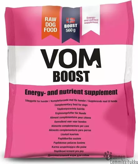 Boost pullat 15x560g ennakkotilaus - Vom raakaruoka - 42540 - 1