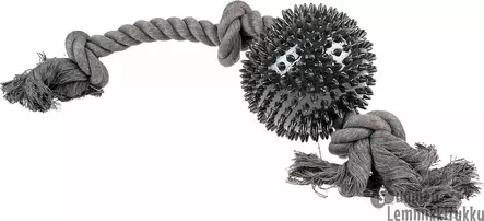 Duvo Eco Köysilelu piikkipallolla - Koiran köysi- ja vetolelut - 38560 - 1