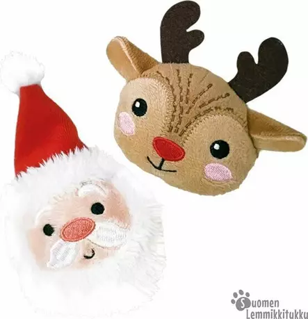 Nobby Joulupukki ja poro kissalle - Kissan pehmolelut - 42300 - 1
