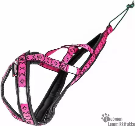 Manmat Light Weight valjaat pinkki-musta - Koiran vetovaljaat - 42460 - 2
