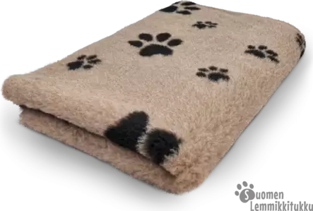 Vetbed ruskea mustilla tassuilla - Koiran makuualustat ja viltit - 42040 - 1