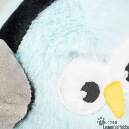 Duvo+ Pehmopöllö DJ, vaaleansininen - Koiran pehmolelut - 42330 - 2