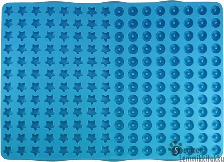 Silikoninen leivonta-alusta Tähti & Donitsi - Koiran ruokakupit - 42590 - 2