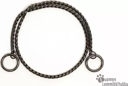 Showtech Snake-ketju, Antrasiitti - Koiranäyttelyt - 42530 - 1