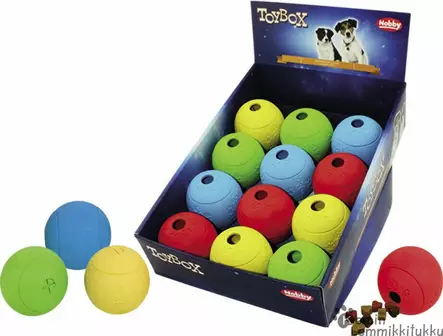 Nobby Aktivointipallo koirille 6,5cm - Koiran aktivointilelut, pelit ja kupit - 39251 - 1