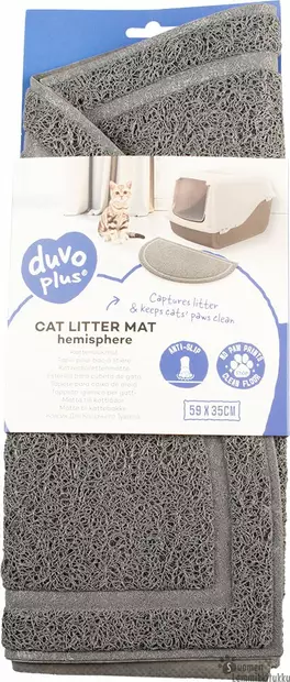 Duvo+ Kissanhiekkamatto, harmaa - Kissan vessat ja lapiot - 41881 - 1