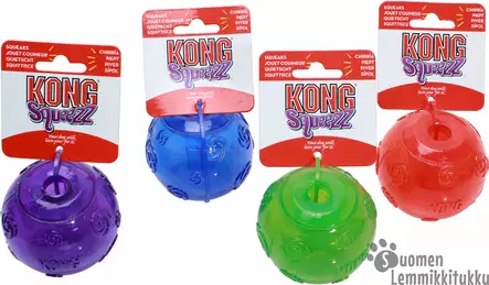 Kong Squeezz Ball 7,5cm - Koiran pallot ja heittolelut - 40621 - 1