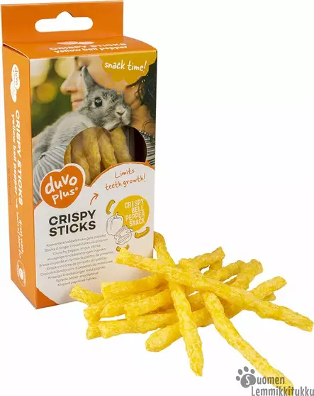 Rapeat purutikut, paprika 50g kaikille jyrsijöille - Kanin ja jyrsijän herkut - 41741 - 1