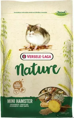 Versele-Laga Nature Kääpiöhamsteri 400g - Hamsterin ja kääpiöhamsterin ruoka - 37571 - 1