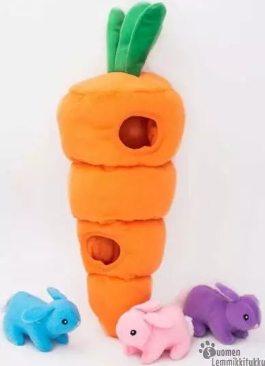 Zippy Burrow – Big Carrot Nyhtölelu - Koiran aktivointilelut, pelit ja kupit - 42421 - 2