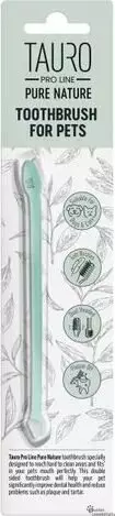 TauroPro Hammasharja, kaksipäinen - Koiran silmien, korvien, hampaiden hoito - 42742 - 1