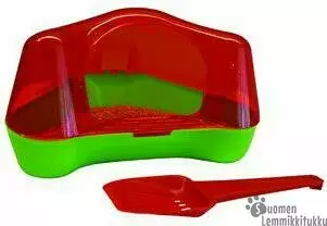 Living World Katettu jyrsijän kulmavessa - Kanin ja jyrsijän vessat ja hiekat - 37742 - 1