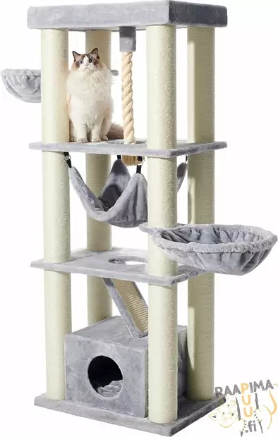 Kissan raapimapuu Ordu, harmaa - Kissan raapimapuut - 42162 - 1