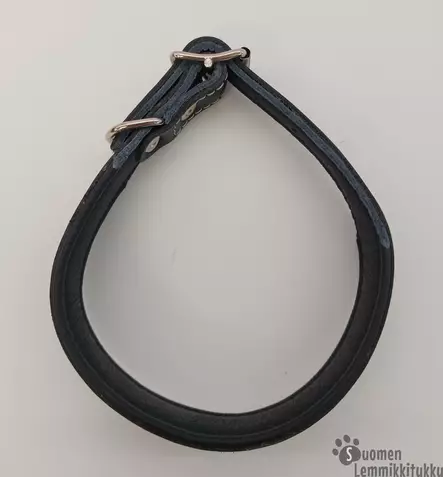 Nahkanasta nahkapanta lev. 3,5cm - Koiran nahkapannat - 39402 - 2