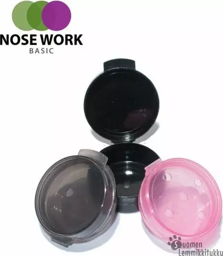 Muovinen hajupurkki 3kpl - Nosework - 42472 - 1