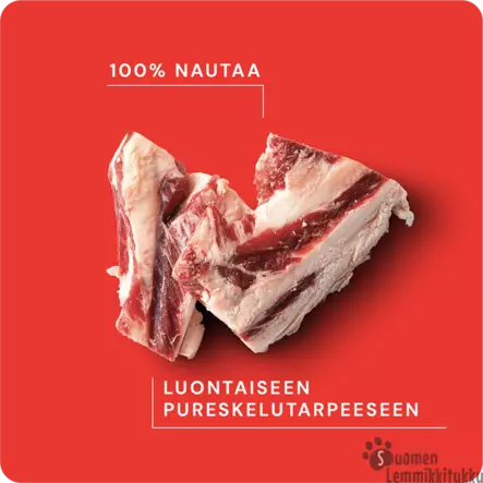 Nutriment by Rauh Naudan Rustoluut 1 kg - Koiran raakaruoka - 42252 - 2