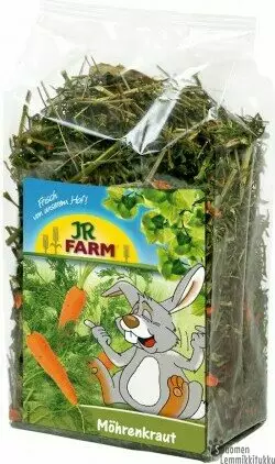 JR-Farm Porkkanan yrtit 100g - Kanin ja jyrsijän herkut - 40712 - 1