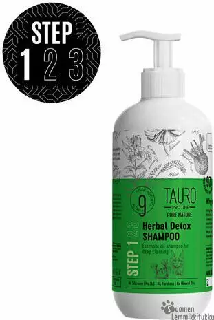Tauro ProLine herbal detox shampoo 400ml - Koiran shampoot - 42762 - 1