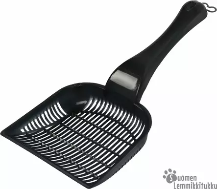 Compact Kissanhiekkalapio, musta 26x10,5x4cm - Kissan vessat ja lapiot - 40323 - 1