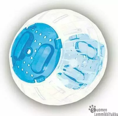 Pawise Juoksupallo Roll N Around Ø12.5cm - Kanin/jyrsijän juoksupyörät, aktivointi - 41063 - 2