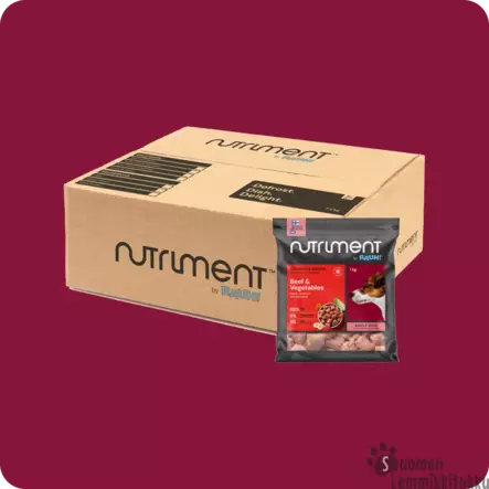 Nutriment By Rauh Nauta-Kasvikset 7,2 kg - Koiran raakaruoka - 42363 - 1