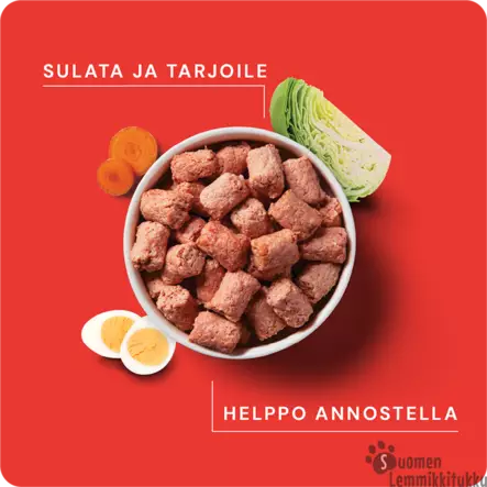 Nutriment By Rauh Nauta-Kasvikset 7,2 kg - Koiran raakaruoka - 42363 - 2