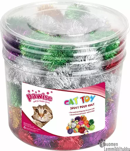 Pawise Pom Pom pehmopallo - Kissan pallot - 42573 - 1
