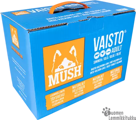 Mush Vaisto sininen 10kg - Koiran raakaruoka - 37383 - 1