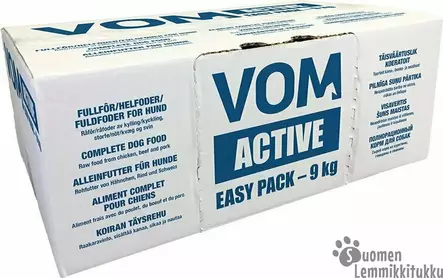 Vom Active Original Easy Pack 9kg - Vom raakaruoka - 40493 - 1