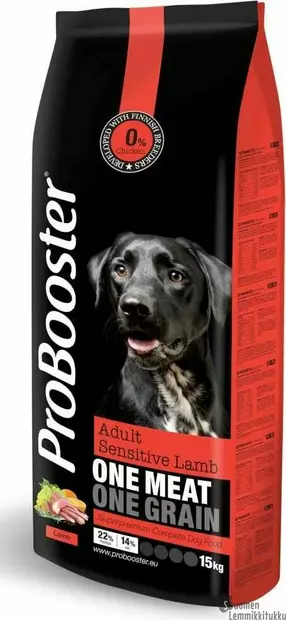 Probooster Adult Sensitive Lamb - Kuivaruoka normaaliaktiiviselle koiralle - 38494 - 1
