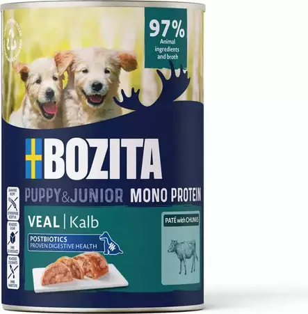 Bozita Dog Pate vasikka 400g - Koiran märkäruoka - 42944 - 1