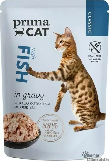 PC Classic kalaa kastikkeessa 85 g - Kissan märkäruoka - 41714 - 1