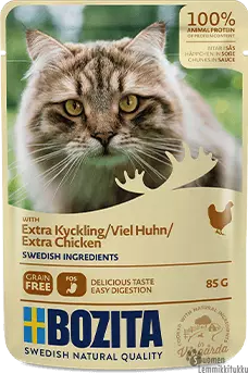 Feline kanaa kastikkeessa annospussissa 85g - Kissan märkäruoka - 39024 - 1