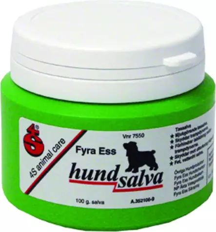 Fyra ess Tassusalva 100g - Koiran tassujen ja kynsien hoito - 42984 - 1