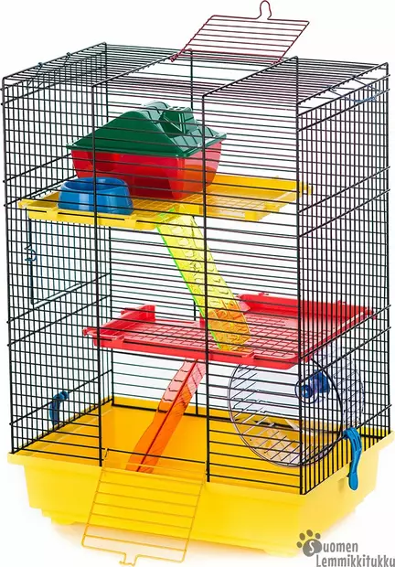 Duvo+ Jyrsijän häkki Teddy 2 - Kanin ja jyrsijän häkit - 40394 - 1