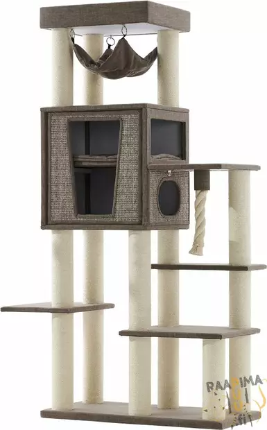Kasil suuri kiipeilypuu kissoille - Kissan raapimapuut - 37224 - 1