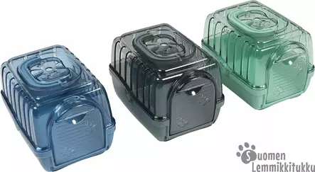 Kuljetuslaatikko 14,5x10,5x10,5CM - max. 1kg - Kanin ja jyrsijän kuljetuskopat - 40354 - 1