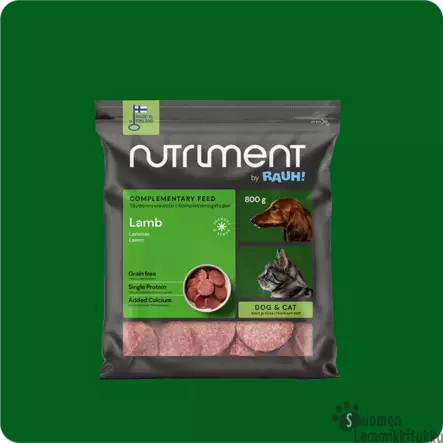 Nutriment By Rauh Lammas 800 g - Koiran raakaruoka - 42364 - 1