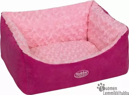 Lemmikinpeti reunallinen Arusha, 60x48, pinkki - Koiran pedit - 42504 - 1