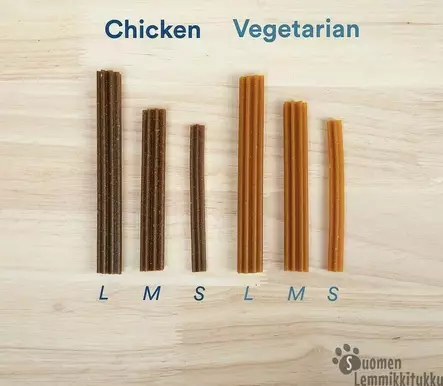 Monster Dog Dental Chew Grain Free Chicken M 28 kpl - Koiran hampaidenhoito - 41214 - 2