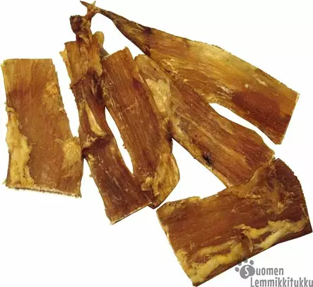 Naudan niskajänne, pieni 1kg pakkaus - Kuivatut ruhon osat koiralle - 42684 - 1