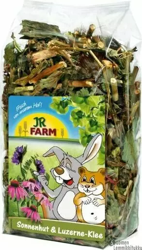 Jr-Yrtti Auringonhattu & sinimailanen 100 g - Kanin ja jyrsijän herkut - 41885 - 1