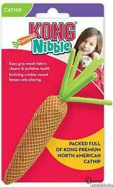 Kong Nibble Porkkana - Kissan pehmolelut - 41105 - 1
