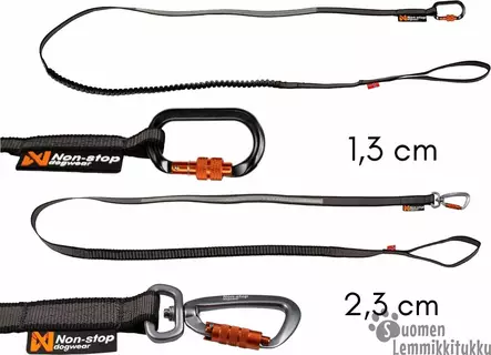 Non-stop Touring Bungee Leash - Koiran nylonhihnat - 41835 - 2