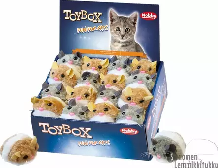 Nobby Vedettävä hiiri - Kissan aktivointilelut ja pelit - 38075 - 1