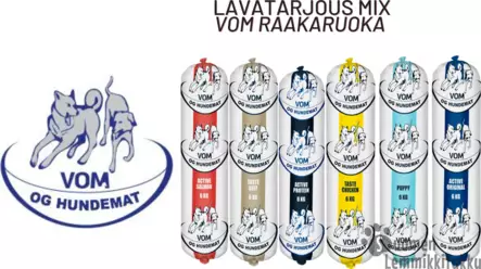 Vom Mix 6kg sekalavatilaus kotiin toimitettuna - Vom raakaruoka - 41475 - 1