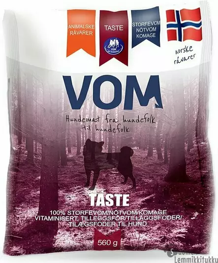 Vom Taste Naudan maha pulla 560g - Koiran raakaruoka - 41015 - 1