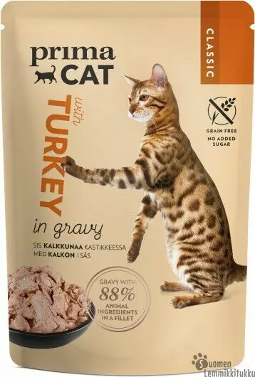 PC Classic kalkkunaa kastikkeessa 85g - Kissan märkäruoka - 42726 - 1