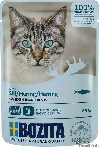 Feline silliä kastikkeessa annospussissa 85g - Kissan märkäruoka - 40266 - 1